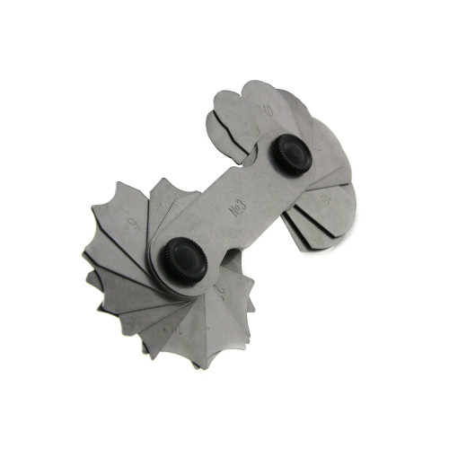 Набор шаблонов радиусных №3 (R 7-25мм) ЧИЗ