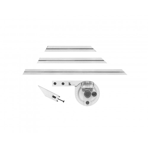 Угломер с нониусом 0-360 5 КЛБ 300мм с луп