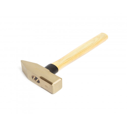 Молоток сл. 1.0 кв/боек сплав AlCu искробезопасный с дер. рукояткой HOR