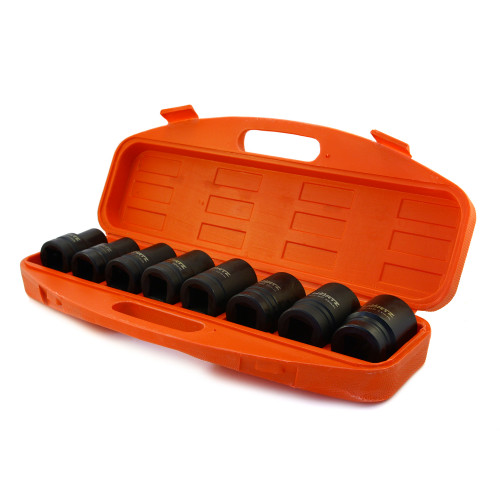 Набор головок ударных 1"(21,24,27,30,32,36,38,41) HORTZ