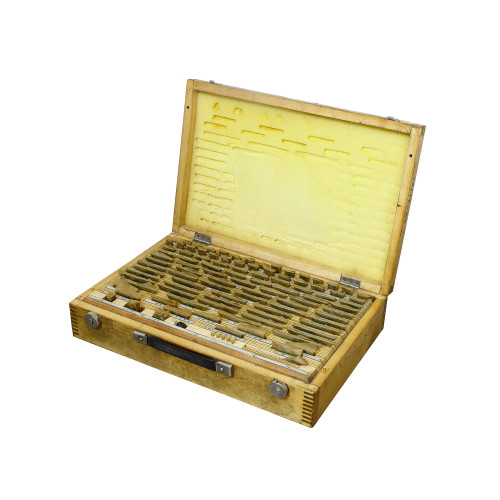 Набор мер плоского угла призматических  N1-1 (93шт)