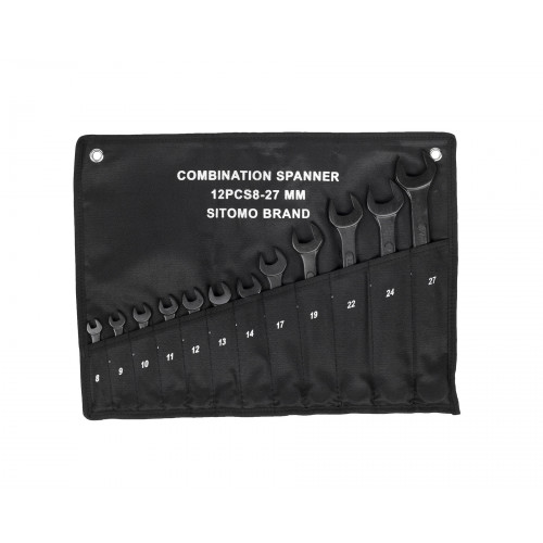 Набор ключей комбиниров.12шт. (8-27) SIT