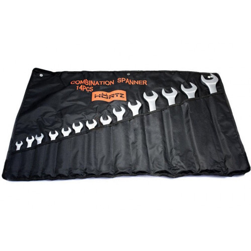 Набор ключей комбиниров.14шт. (10-36) сат.фин. HORTZ