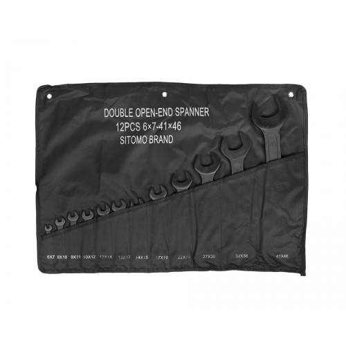 Набор ключей гаеч.двуст. 12шт. (6-46) SIT