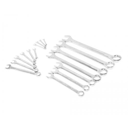 Набор ключей комбиниров.17шт. (8-55) хромированный HOR