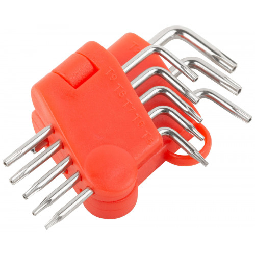 Ключи TORX CrV 8 шт. Т5-Т20, в пластиковом держателе