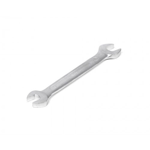 Ключ гаечный рожковый двусторонний   9x11 хромированный HOR