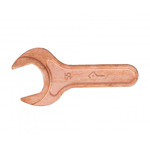 Ключ гаечный рожковый односторонний  55 омедненный