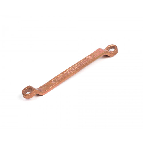 Ключ накидной двусторонний  6x 7 омедненный SIT