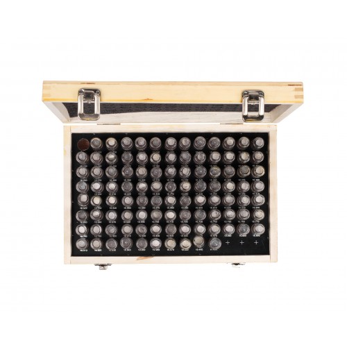 Набор гладких калибров 10,01-11,00 +/-0,001 шаг 0,01 100шт ЧИЗ