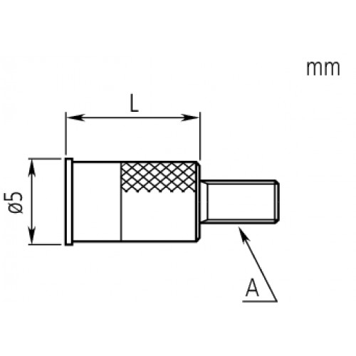 Наконечник стальной 131365 Mitutoyo