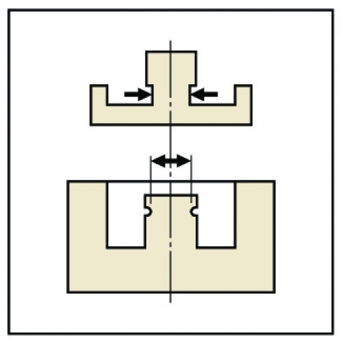 Штангенциркуль д/нар.канавок ШЦСНК-150 0,05 536-151 Mitutoyo