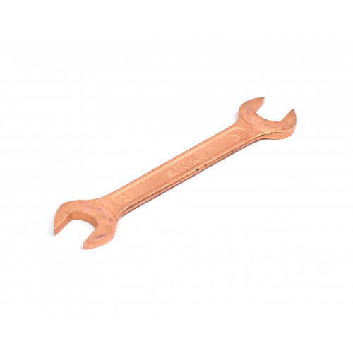 Ключ гаечный рожковый двусторонний  22x24 омедненный SIT