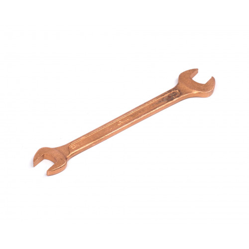 Ключ гаечный рожковый двусторонний  11x13 омедненный