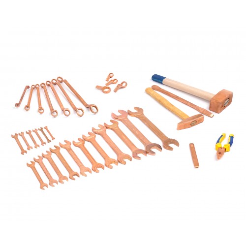 Набор инструмента (33 предмета) омедненный