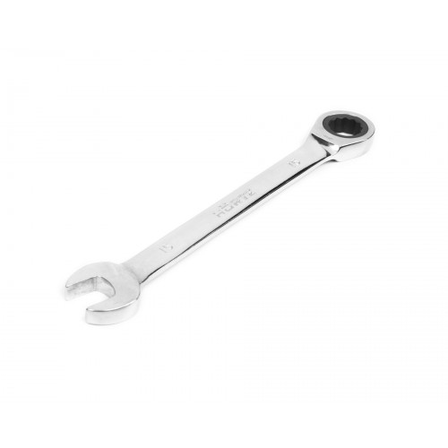 Ключ комбинированный трещоточный 15х15 хромированный HOR