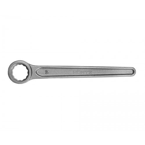 Ключ накидной односторонний  19 прямой длинная ручка HOR*