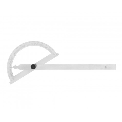 Угломер нониусный 0-180° (200х300мм, 1°) транспортир