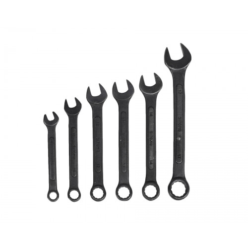 Набор ключей комбиниров.  6шт. (8-17)  в клипсе SIT