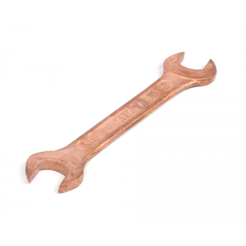 Ключ гаечный рожковый двусторонний  18x19 омедненный SIT