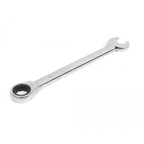 Ключ комбинированный трещоточный 21х21 хромированный HOR