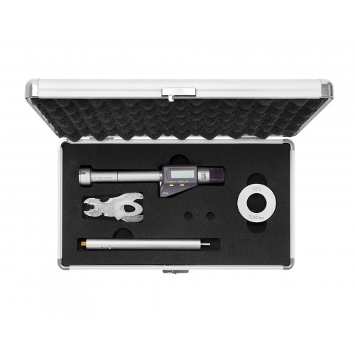 Нутромер микрометрический 3-точечный электронный  25- 30 0,001 у/к ЧИЗ