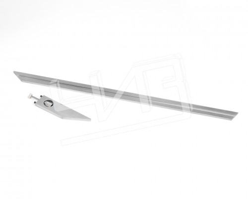 Угломер нониусный  0-360°  5' (300мм) с лупой