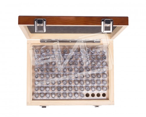 Набор гладких калибров  8,01- 9,00 +/-0,001 шаг 0,01 100шт ЧИЗ