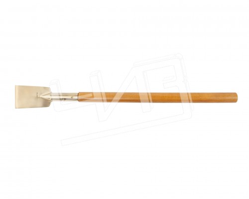 Молоток слесарный квадратный боек 0,5 кг латунь рукоятка дерево искробезопасный,  HORTZ