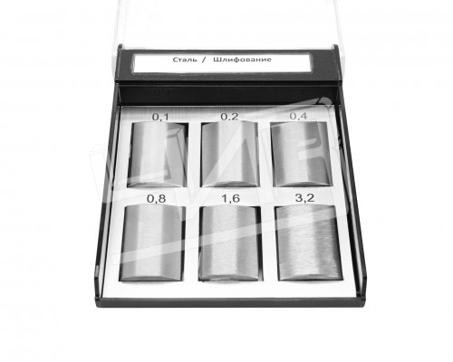 Набор ОШС-ШЦ Ra (3,2;1,6;0,8;0,4;0,2;0,1) сталь с поверкой