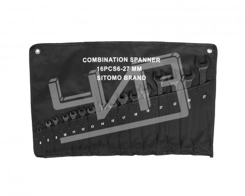 Набор ключей комбиниров.16шт. (6-27) SITOMO