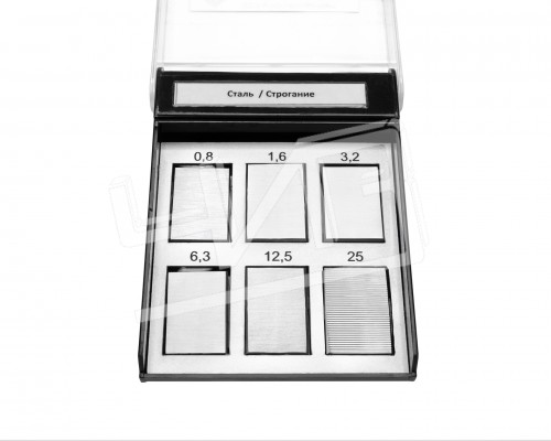 Набор ОШС-С Ra (25;12,5;6,3;3,2;1,6;0,8) сталь с поверкой