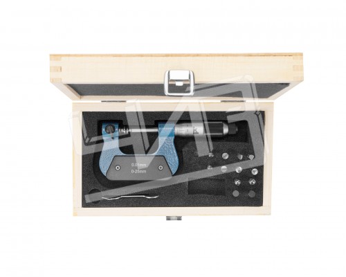 Микрометр со встав. МВУ-25 0.01 универс. КЛБ