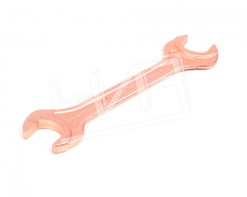 Ключ гаечный рожковый двусторонний  41x46 омедненный