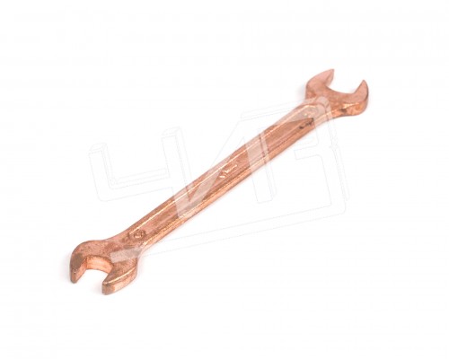 Ключ гаечный рожковый двусторонний   9x11 омедненный