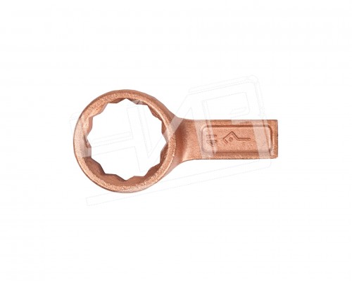 Ключ накидной односторонний  41 омедненный