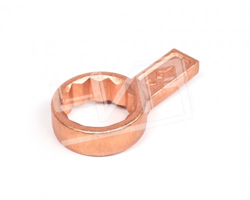 Ключ накидной односторонний  41 омедненный