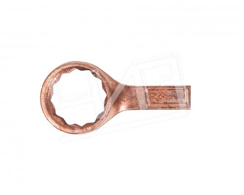 Ключ накидной односторонний  50 омедненный