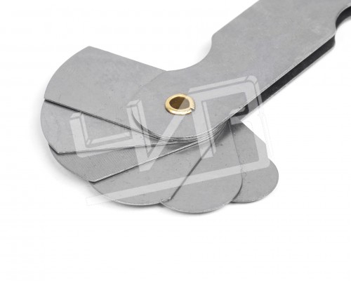 Набор шаблонов радиусных №2 (R 8-25мм) CNIC