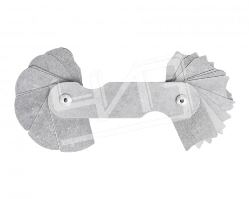 Набор шаблонов радиусных №3 (R 7-25мм)