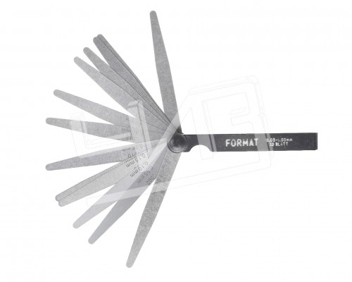 Набор щупов 0,05-1,0мм FORMAT 045158002