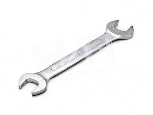 Ключ гаечный рожковый двусторонний  41x46 Satin Finish HORTZ