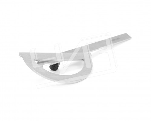 Угломер нониусный  0-180° ( 80х120мм, 1°) транспортир