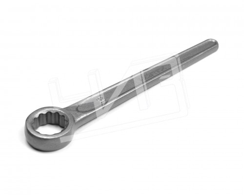 Ключ накидной односторонний  15 прямой длинная ручка HOR*