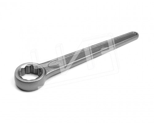 Ключ накидной односторонний  17 прямой длинная ручка HOR*