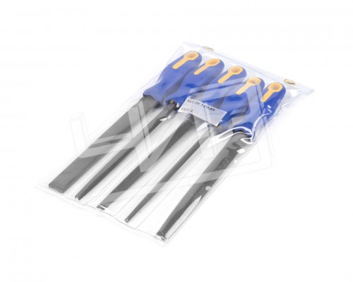 Набор напильников 200мм (5шт)