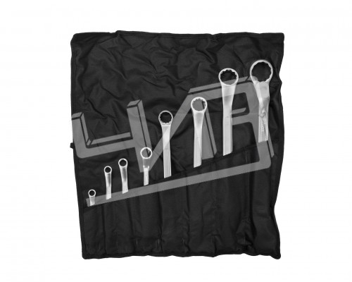 Набор ключей накидн.двуст. 8шт. (8-36) брез.сум.HORTZ