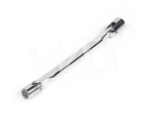 Ключ торцевой шарнирный 10х13 хромированный HORTZ