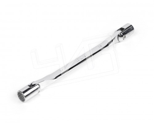 Ключ торцевой шарнирный 12х14 хромированный HORTZ