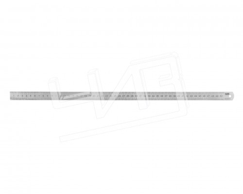 Линейка измерительная  500мм стальная ГОСТ  ЧИЗ, св-во